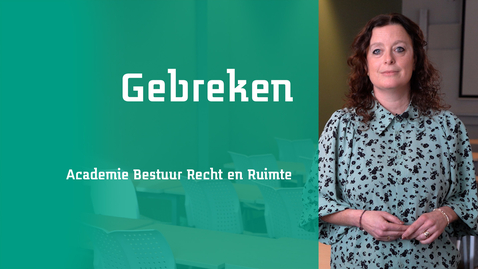 Thumbnail for Kennisclip - Gebreken