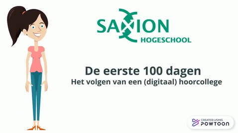 Thumbnail for Volgen van een digitaal hoorcollege