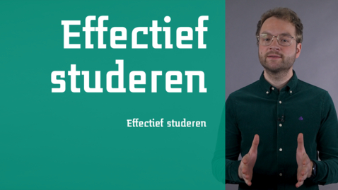 Thumbnail for APO - Effectief studeren
