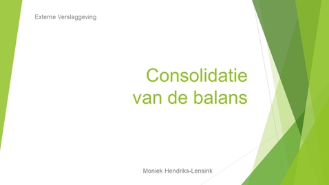 Thumbnail for EV4a Consolidatie Balans
