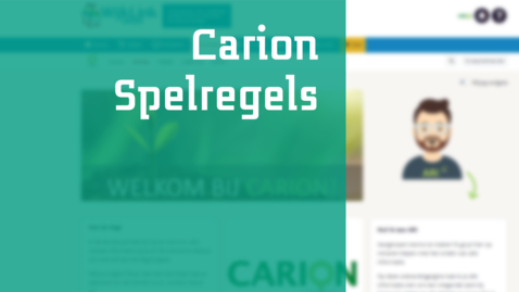 Thumbnail for entry Serious Game Carion - Spelregels