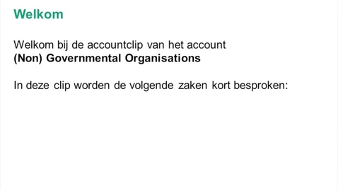 Thumbnail for  HBS Accountclip (Non) Governmental Organisations 