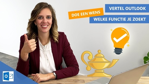 Thumbnail for Outlook - Functie kwijt? Gebruik deze magische functie