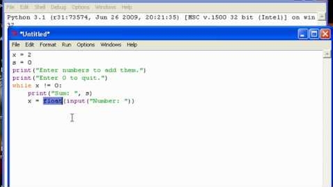 Thumbnail for OTP01 - Python 3 Tutorial: 11 - While Statement