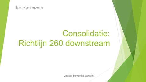 Thumbnail for EV4d Richtlijn 260 bij downstream sales