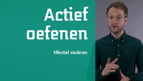 Thumbnail for APO - Actief oefenen