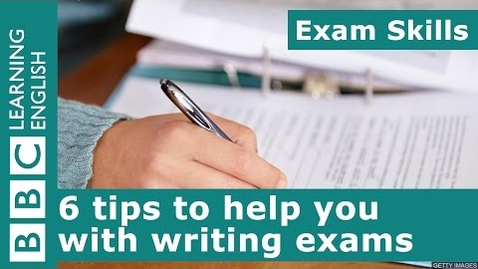 Thumbnail for entry Exam skills: 6 tips to help you with writing exams