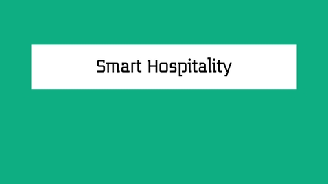 Thumbnail for Animatie Smart hospitality (Nederlands)
