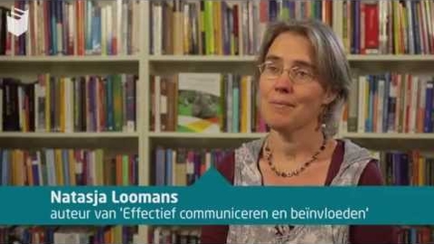 Thumbnail for entry C50 - Natasja Loomans over Effectief communiceren en beïnvloeden