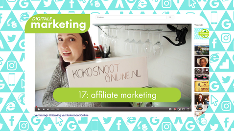 Thumbnail for Digitale Marketing 17: affiliate marketing