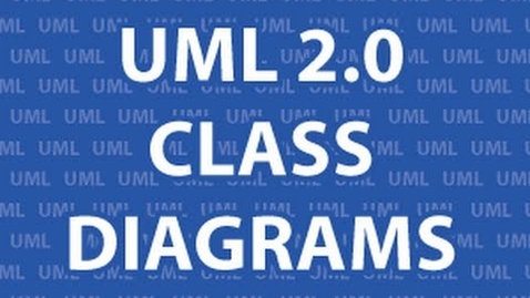 Thumbnail for entry OTP01 - UML 2.0 Class Diagrams