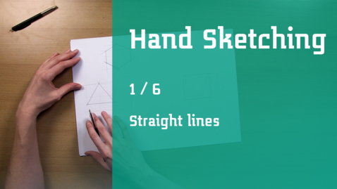 Thumbnail for 1/6 Hand sketching : straight lines