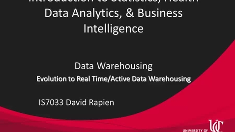 Thumbnail for IS7033-Rapien-L4-06-Real Time and Active Data Warehousing