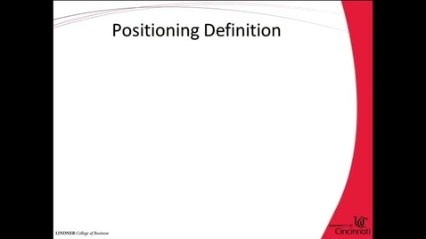 Thumbnail for Positioning