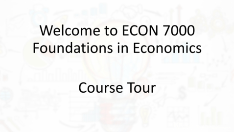 Thumbnail for Econ 7000 Course Tour