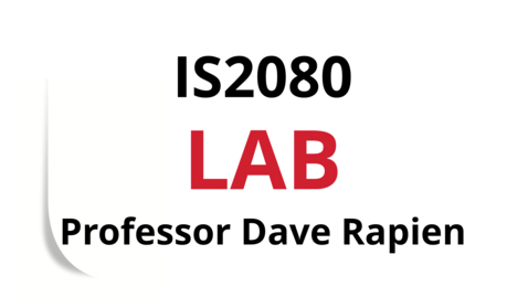 Thumbnail for IS2080  - Lab 2