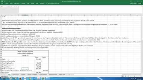 Thumbnail for Prof Lead Prob 3-3A 7012 Solution part 1