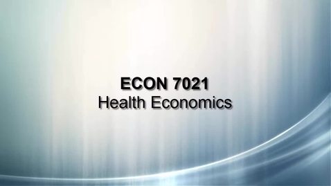 Thumbnail for ECON 7021 Banks Introduction