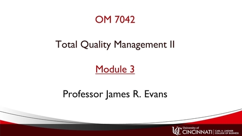 Thumbnail for OM 7042  Module 3 Overview