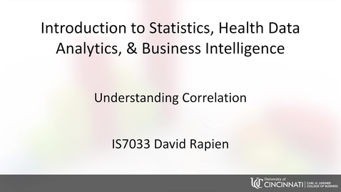 Thumbnail for Understanding Correlation