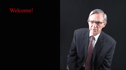 Thumbnail for Introduction from Prof. Ralph Brueggemann