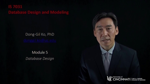 Thumbnail for IS7031 Module 5 Introduction