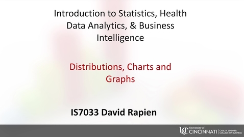 Thumbnail for Distributions Charts and Graphs