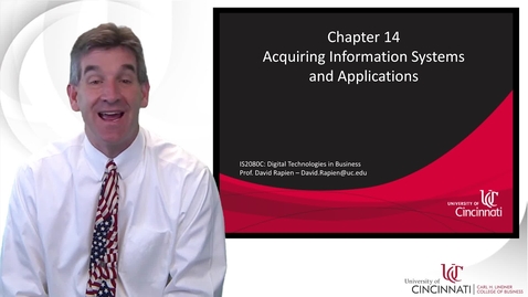 Thumbnail for IS2080 Chapter 14 - 1.mp4