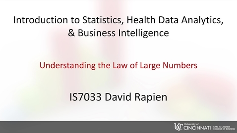Thumbnail for Understanding The Law of Large Numbers