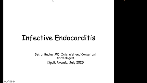Thumbnail for Infective Endocarditis (Dr. Bacha)