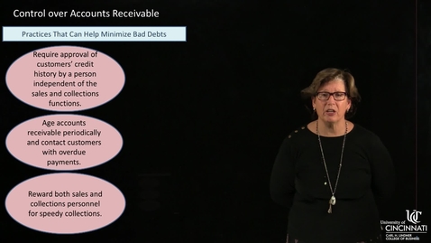 Thumbnail for ACCT7000 - Internal Controls of AR and Cash 