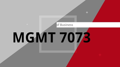 Thumbnail for MGMT7073 Dan Peat Introduction