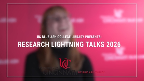 Thumbnail for 2026 UCBA Research Lightning Talks Nicole Trimble