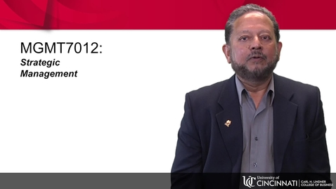 Thumbnail for MGMT 7012 Course Introduction