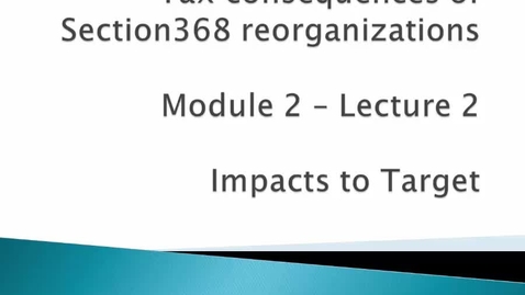 Thumbnail for Impact to Target Company