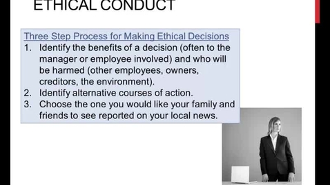 Thumbnail for Ethics in Accounting