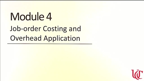 Thumbnail for ACCT2082 Module 4 Echo 360 Review