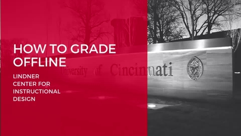 Thumbnail for How to Grade Offline