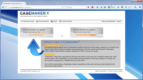 Thumbnail for Casemaker Video -- by Susan Boland