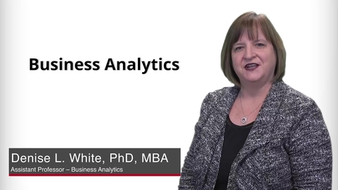Thumbnail for Program Presentation - Business Analytics