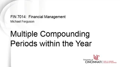 Thumbnail for Multiple Compounding Periods