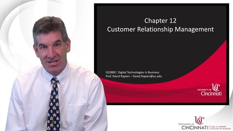 Thumbnail for IS2080 Chapter 12 -1