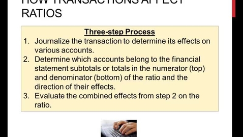 Thumbnail for How Transactions Affect Ratios