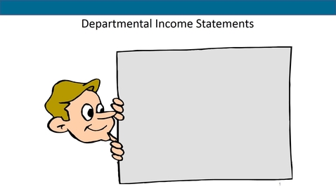 Thumbnail for Accounting 7012 Module 11 L3 Departmental Income Statements