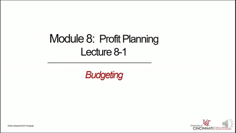 Thumbnail for Budgeting