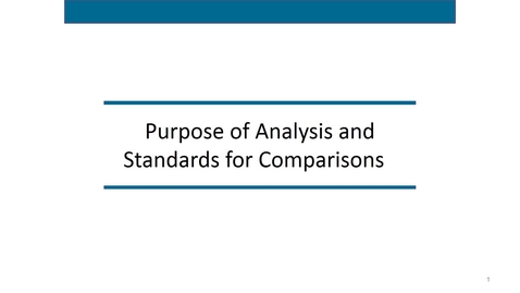 Thumbnail for Accounting 7012 Module 4 L1 Why Financial Analysis