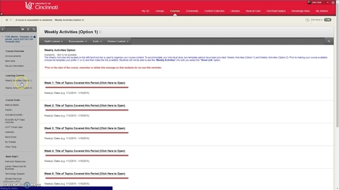 Thumbnail for Update the Module Dates