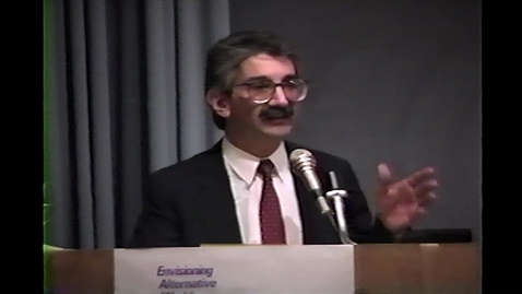Thumbnail for 1989-10-12 Robert Harootyan DAAP Lecture Series : Envisioning Alternative Worlds