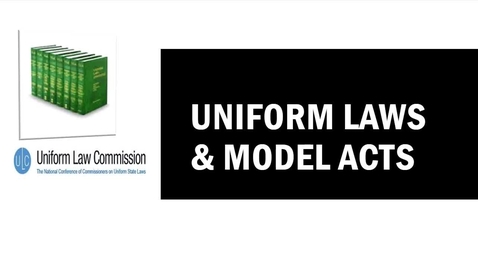 Thumbnail for Uniform Laws &amp; Model Acts
