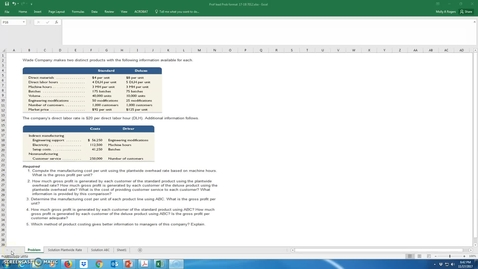 Thumbnail for Prof Lead Prob 17 - 1B 7012 part 1 solution